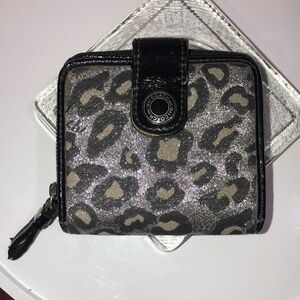 Coach Leopard Print Wallet